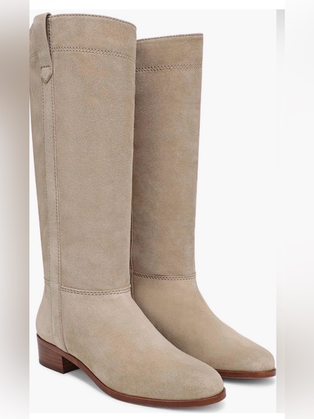 NIB/NWT Veronica Beard Dwyer Leather Knee High Boot- Size 7 Wide Calf